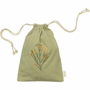 Fabelab - Gift bag (Pine embroidery - Sage)