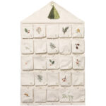Fabelab - Wall Calendar - Yule Greens embroidery Fabelab - Wall Calendar - Yule Greens embroidery