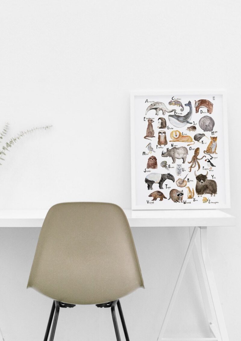 Poster DIN A3 -  ABC Tiere – Bild 3
