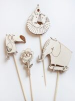 halfbird - Caketopper Dschungel halfbird - Caketopper Dschungel