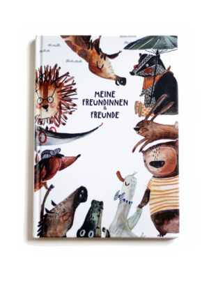 halfbird - Freundebuch mit tollen Illustrationen