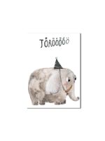 halfbird - Postkarte "Elefant - Törööö" halfbird - Postkarte "Elefant - Törööö"