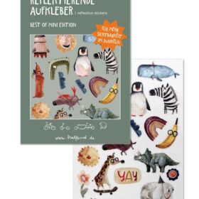 halfbird - SET Reflektierende Aufkleber "MINI Edition"