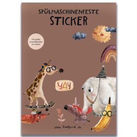 halfbird - Spülmaschinenfeste Aufkleber ("Allerlei")