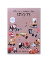 halfbird - Spülmaschinenfeste Aufkleber ("Baustelle") halfbird - Spülmaschinenfeste Aufkleber ("Baustelle")
