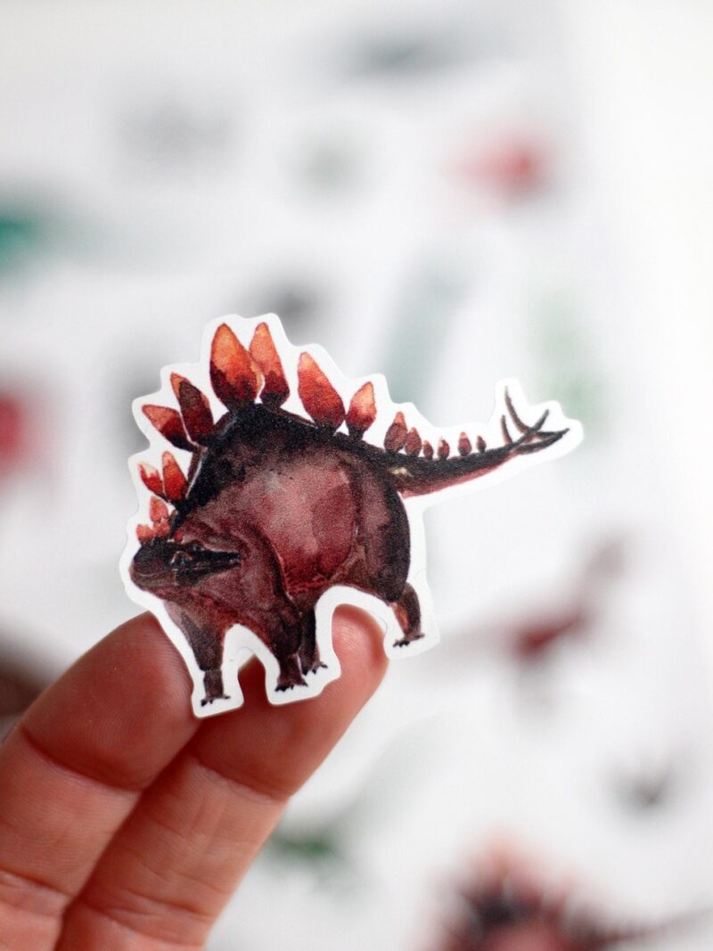 Spülmaschinenfeste Aufkleber - Dinos – Bild 3