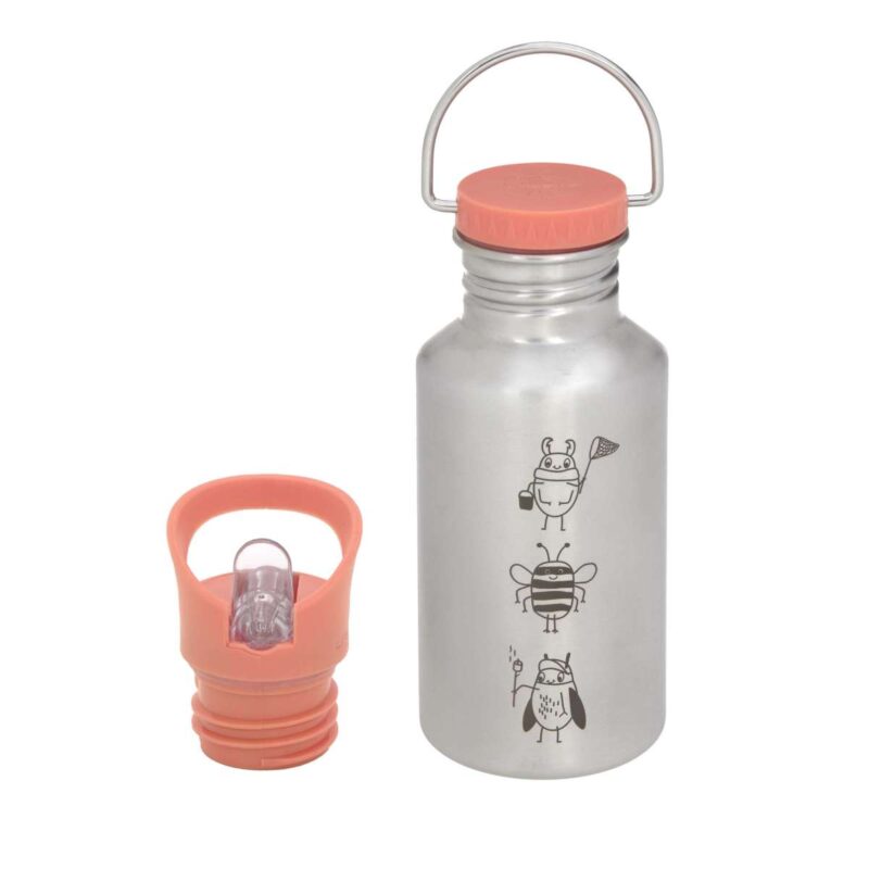 Lässig - Edelstahl Kinder Trinkflasche - Nature