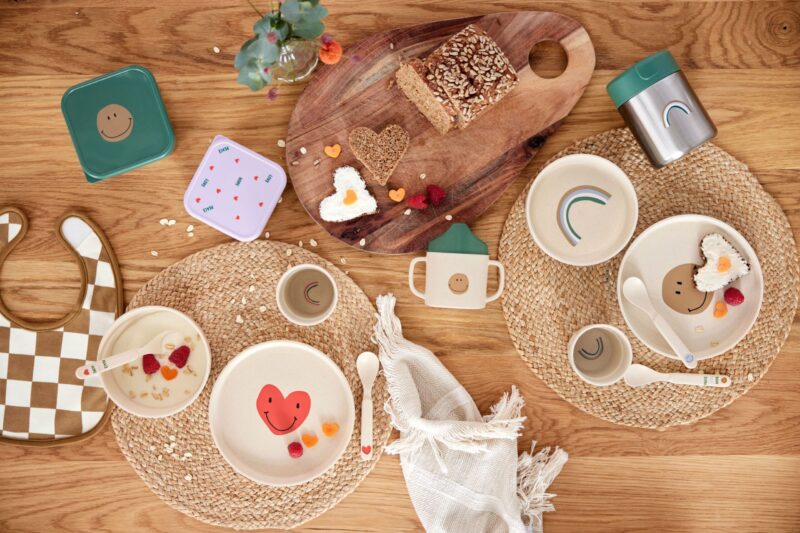 Kinderlöffel Set (4 Stk) - Happy Rascals, Smile – Bild 3