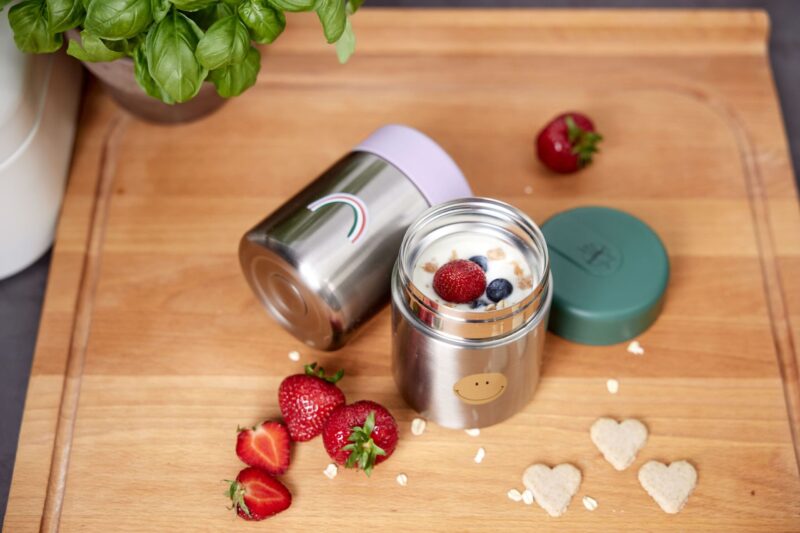 Thermobehälter "Food Jar" – 315ml - Happy Rascals, Heart – Bild 7