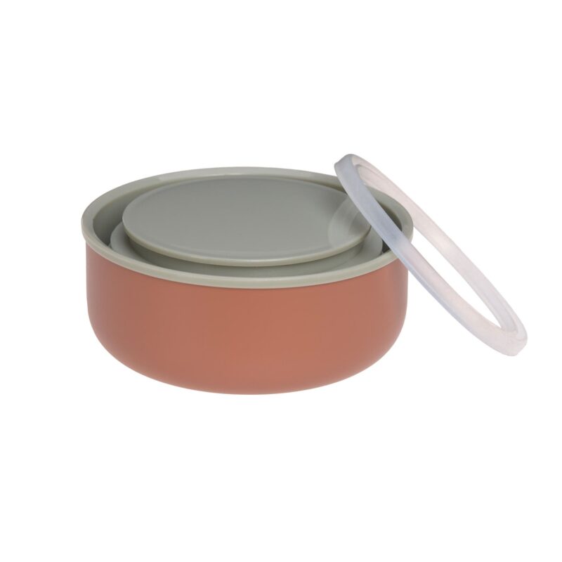Thermobehälter "Food Jar" –  350ml - Happy Prints (caramel) – Bild 3