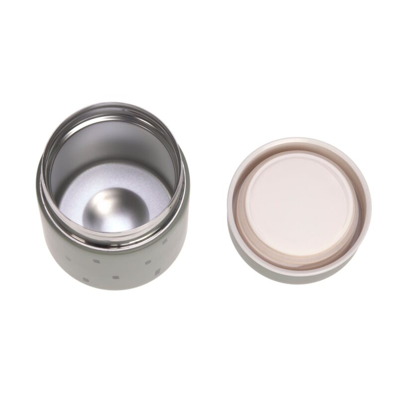Thermobehälter "Food Jar" – 350ml - Happy Prints (olive) – Bild 3