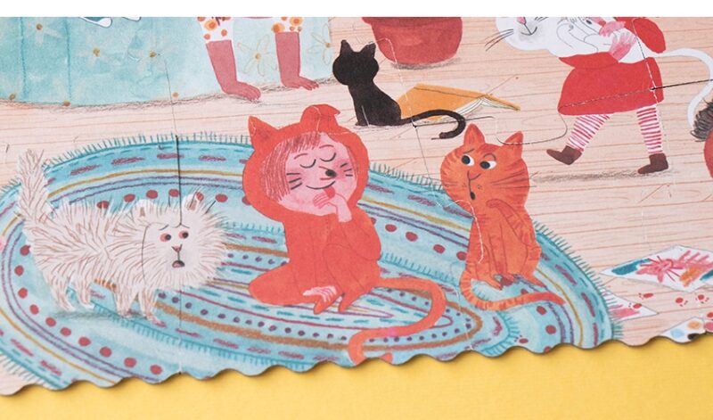Puzzle - Cats & Dogs – Bild 5