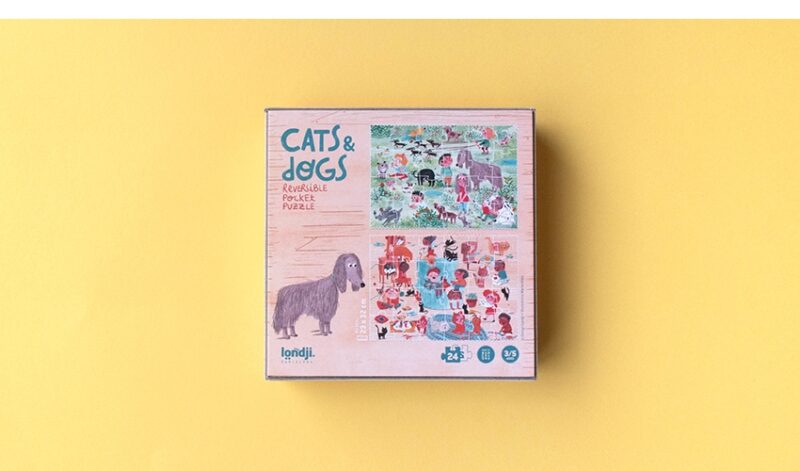 Puzzle - Cats & Dogs – Bild 9