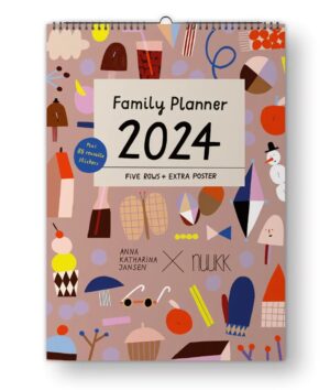 nuukk - Familienkalender 2024 - Cute
