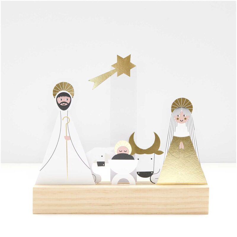 Kartendeko-Set, Holy Family FSC MIX – Bild 3