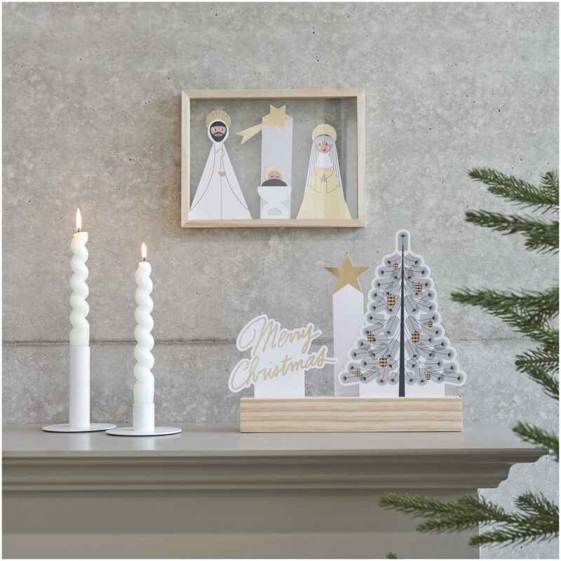Kartendeko-Set, Holy Family FSC MIX – Bild 4