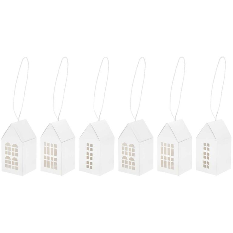 rico design - Papphäuser vorgestanzt weiß