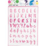 rico design - Rico Design Schablone Schreibschrift 18