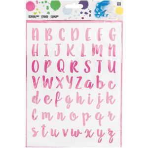 rico design - Rico Design Schablone Schreibschrift 18