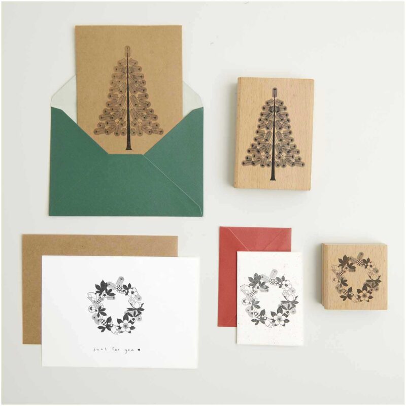 Stempel "Christmas Rocks" – Kranz – Bild 3