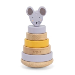 Trixie Baby - Holz Stapelturm - Mrs. Mouse