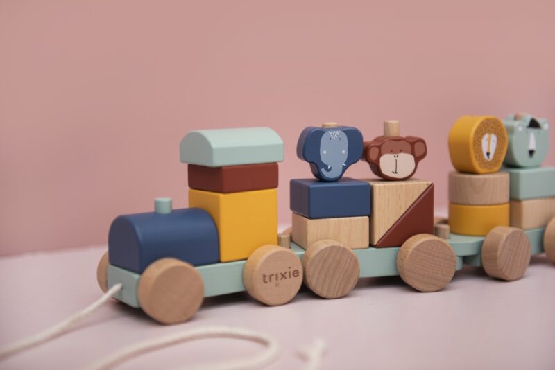 Wooden animal train – Bild 2