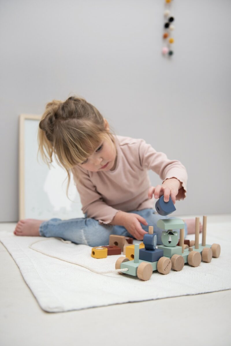 Wooden animal train – Bild 3