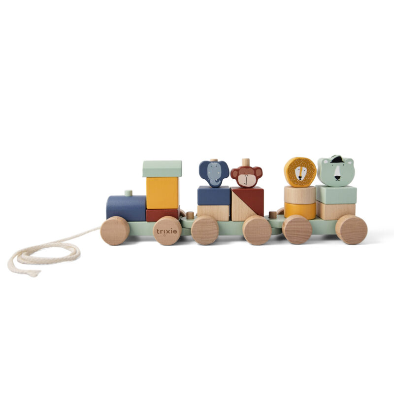 Wooden animal train – Bild 4