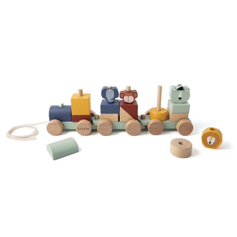 Wooden animal train – Bild 5