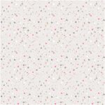 rico design - Graues Konfetti mit gold / neon