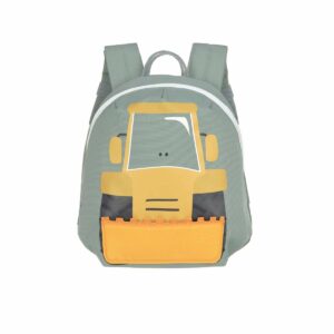 Lässig - Kindergartenrucksack Tiny - Bagger Gelb
