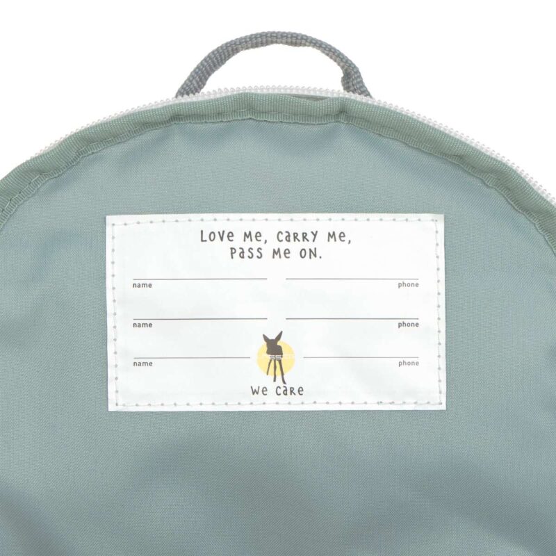 Kindergartenrucksack Tiny - Traktor Oliv – Bild 5