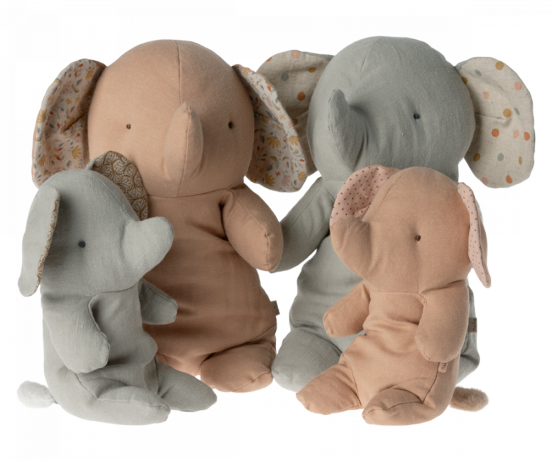 Kuscheltier "Safari Friends" - Medium Elefant in Rose – Bild 2
