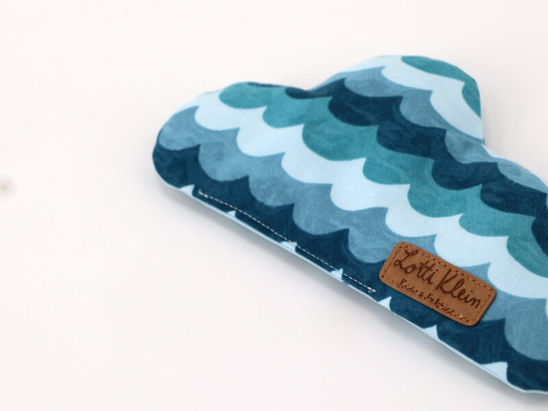 Körnerkissen - Waves Turquoise – Bild 4