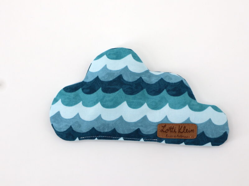Körnerkissen - Waves Turquoise – Bild 3
