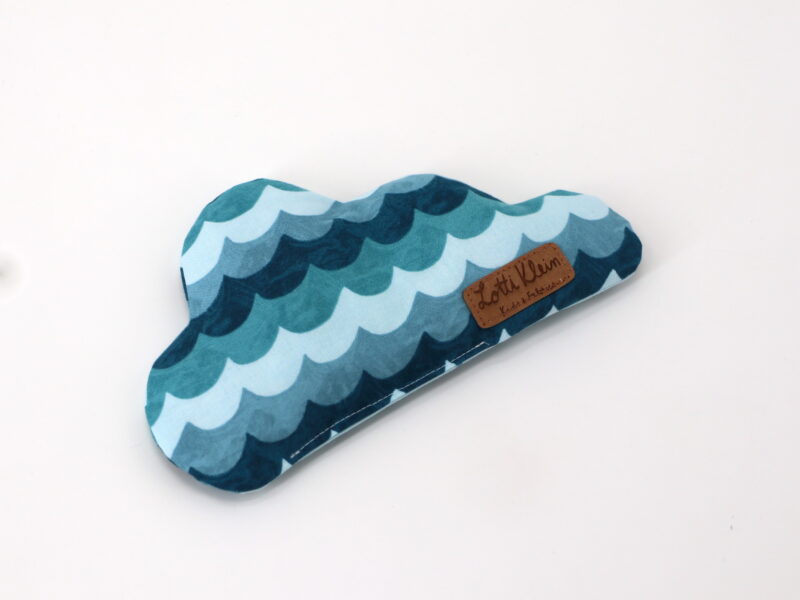 Körnerkissen - Waves Turquoise – Bild 2