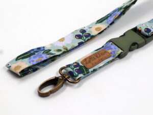 Schlüsselband "Vintage Blossom Mint"