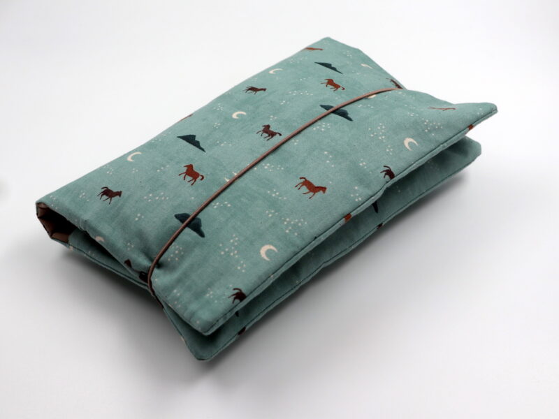 Windeltasche mit Namen "Wild Horses"