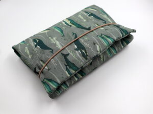 Windeltasche mit Namen "Faroe Whales"