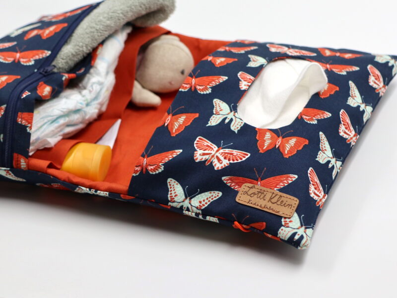 Windeltasche mit Namen "Flutter " – Bild 3