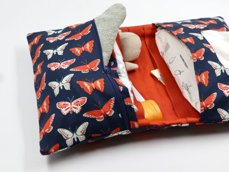 Windeltasche mit Namen "Flutter " – Bild 2