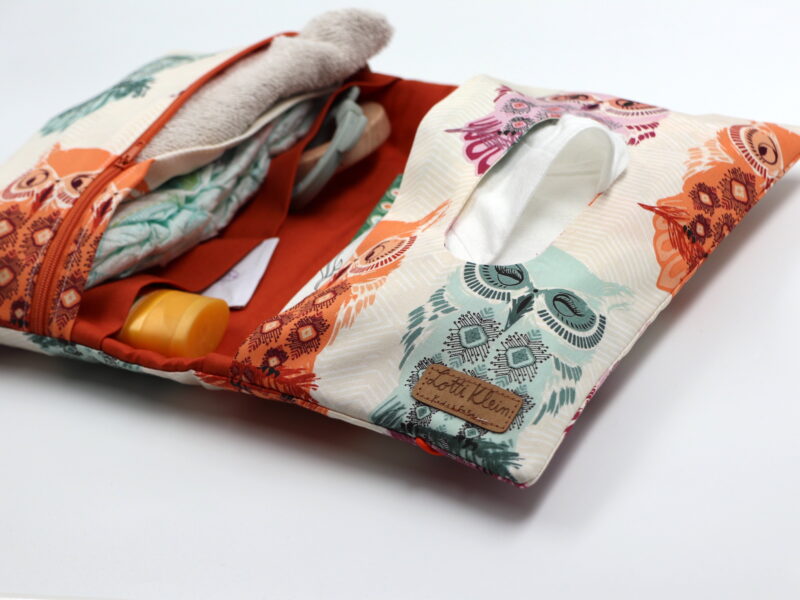 Windeltasche mit Namen "Bird of Night" – Bild 4