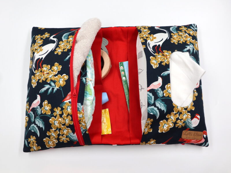 Windeltasche mit Namen "Bird Watching" – Bild 4