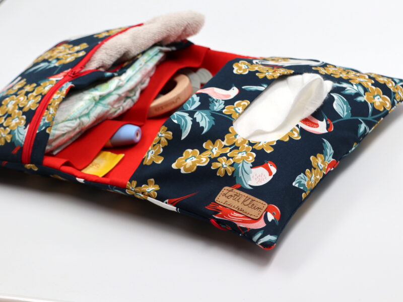 Windeltasche mit Namen "Bird Watching" – Bild 3