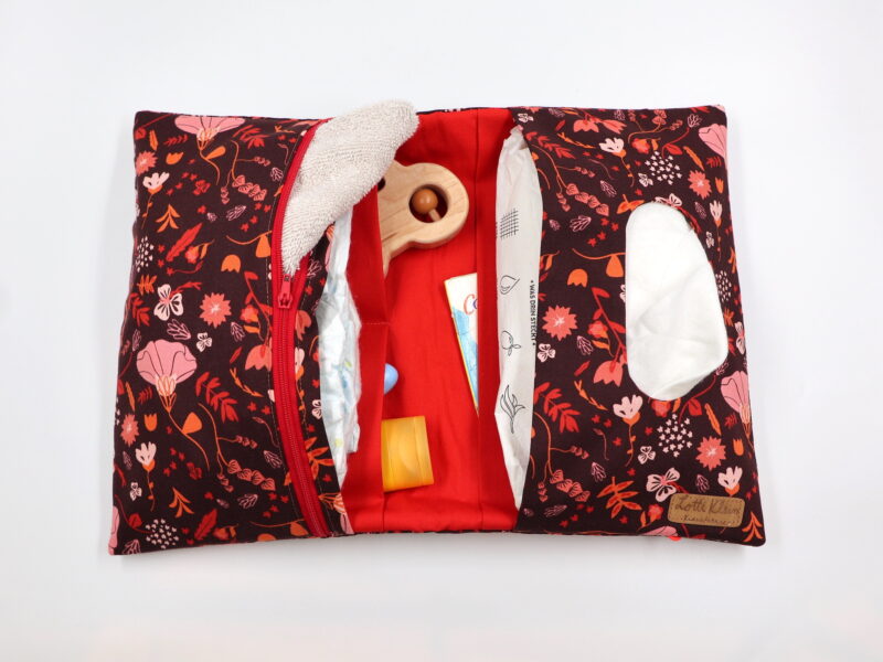 Windeltasche mit Namen "Canyon Poppy" – Bild 4