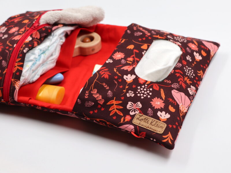 Windeltasche mit Namen "Canyon Poppy" – Bild 3