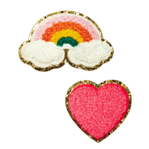 fabfabstickers - Rainbow & Heart – zum Kleben