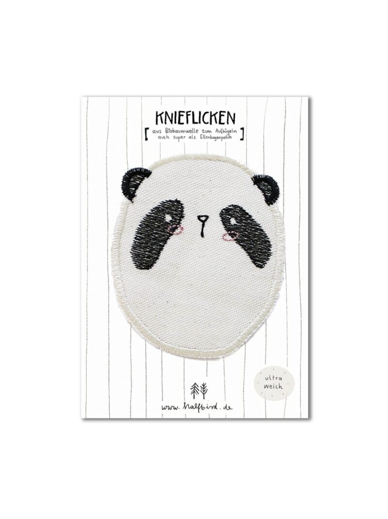 halfbird - Knieflicken "Panda"