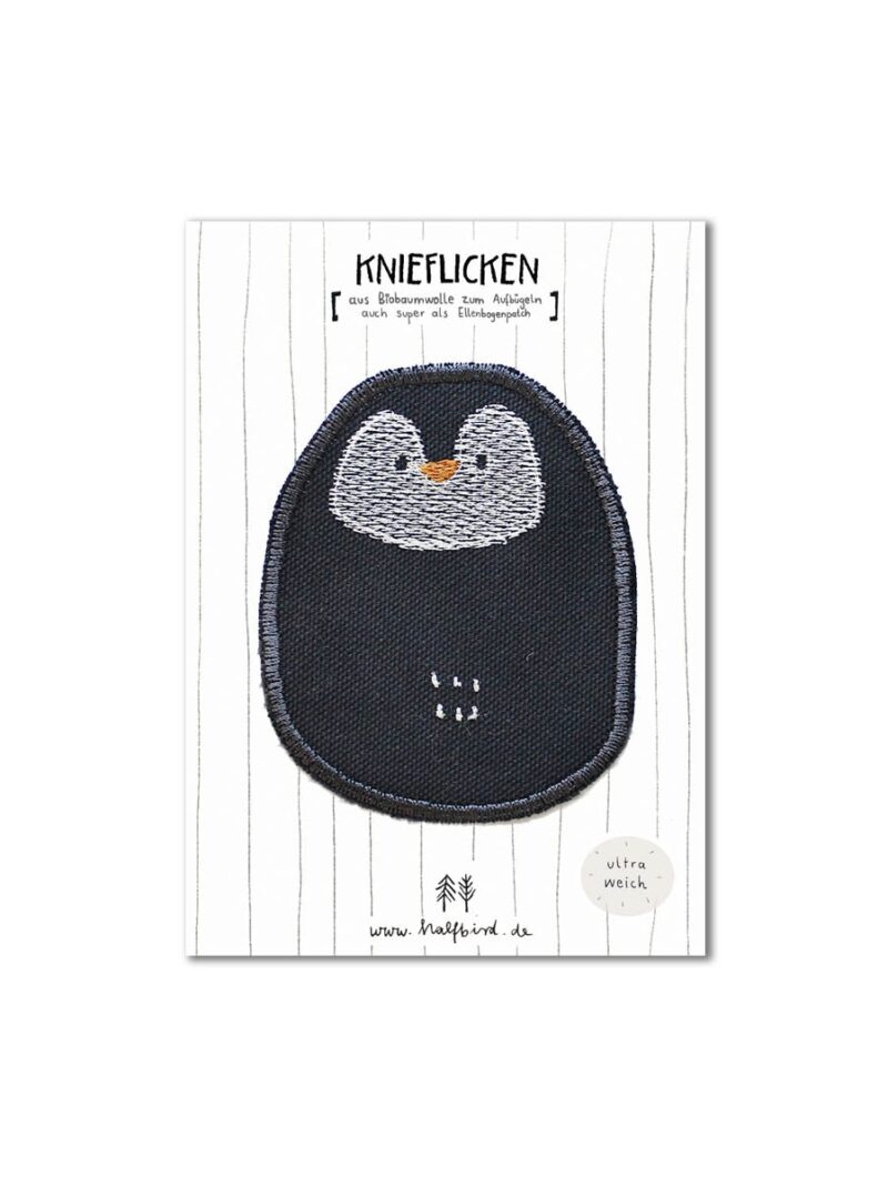 halfbird - Knieflicken "Pinguin"