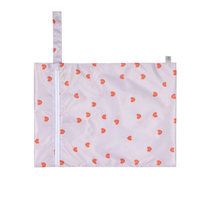 Nasstasche "Wet Bag Happy Happy Rascals" 2er Set – Herz – Bild 3